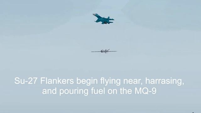 MQ-9 VS Su-27 INCIDENT - Reenacting in Neo Warfare X смотреть онлайн