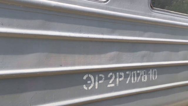 Впервые на канале БМО! Электропоезд ЭР2Р 7078 на платформе 165 км смотреть онлайн