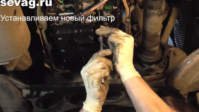 Замена масла АКПП Туарег смотреть онлайн