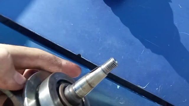 Замена подшипников коленвала, Дио 34-35 смотреть онлайн