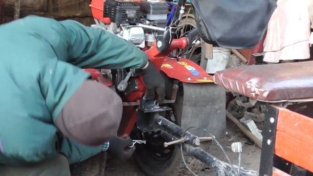 Увеличил скорость на мотоблоке. Усилил сцепку смотреть онлайн