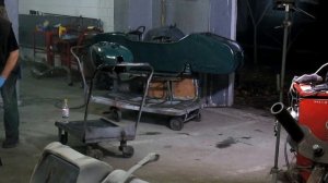 Мотоцикл Урал ремонт коляски, покраска (часть 3.)
