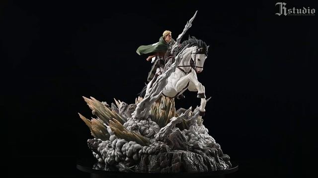 JR Studio Attack on titan Erwin Smith смотреть онлайн