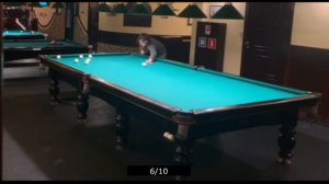 Красивые удары на две лузы!