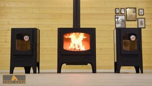 Печи EcoKamin Бавария Эко с плитой - видеообзор