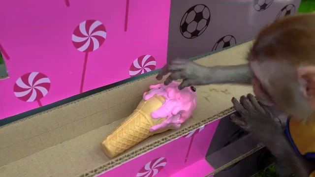 ? [LIVE] A MUST: Monkey Nana explore Mom's ice cream truck - 30 minutes Funniest and Cutest Babies смотреть онлайн