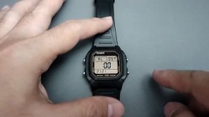 How To Turn Off Alarms on Casio W800H / W-800H No Alarm