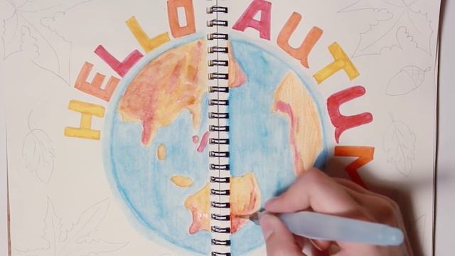 МОЙ ЛИЧНЫЙ ДНЕВНИК | ИДЕИ ОФОРМЛЕНИЯ | первый осенний разворот смотреть онлайн