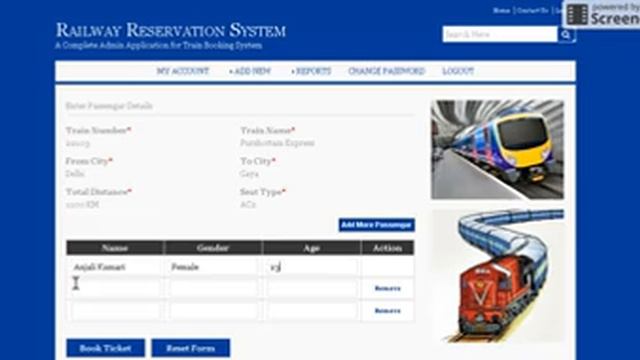 Railway Reservation System | Java JSP Servlet Project Tutorial | Java JSP CRUD Project смотреть онлайн