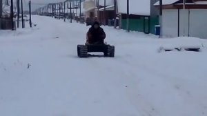 Гусеничный самодельный вездеход №2