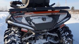 CFMOTO Cforce 600 eps, первые впечатленя от данного монстра! Квадроцикл зимой в снегу.