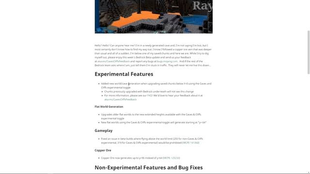 Minecraft Update | Bedrock Removed, New Distance, More Threads! (snapshot 21w38a) смотреть онлайн