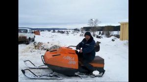 Много самодельных снегоходов!!!