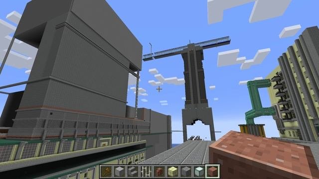 Minecraft Строительство нового района города