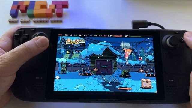 Scott Pilgrim vs The World: the game - Steam Deck gameplay смотреть онлайн