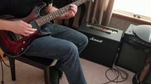 Marshall Code 50 - Schecter Damien Elite emg's - Ibanez Weeping Demon
