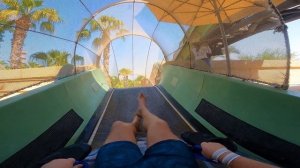 Waterslides at The Tower of Neptune in Aquaventure Waterpark DUBAI