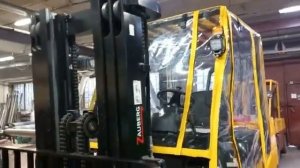 Мягкая кабина на вилочный погрузчик