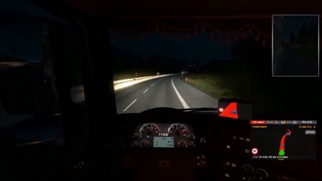 ETS 2 Будни дальнобойщика №1 Гонщики на шкодах смотреть онлайн