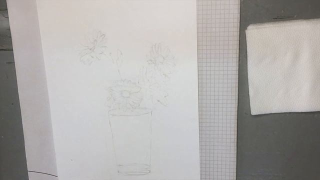 Мастер-класс "Осенний натюрморт": этюд акварелью. Урок 1. смотреть онлайн