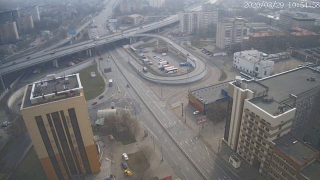 Москва - Нижегородская улица - веб камера 29.03.2020 07:56
