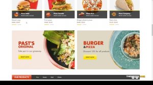 Past - Pizza and Fast Food WooCommerce Theme elementor music shop Reina