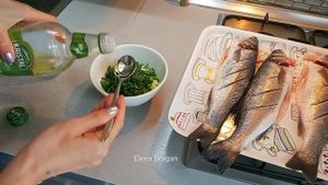 Вкуснейшая, нежная и полезная рыбка в духовке!  Сибас в духовке. Levrek / Fish
