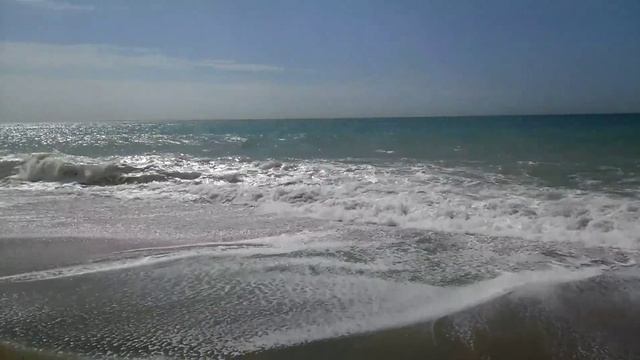 Море и пляж в Калелье (Испания, Коста-Брава), начало июля смотреть онлайн