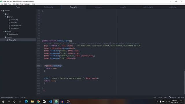 PHP Rest/Restful API | Part-10 Update a Record with Insomnia, Update Data in PHP Data Object MySql