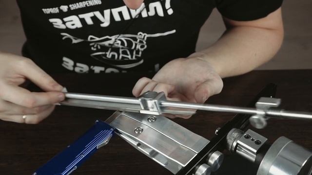 Заточка фронтального ножа. Очень острый складной нож "Кощей" от Dagger.