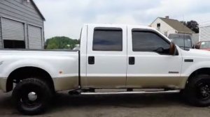 2003 *Ford F350* *DIESEL POWERSTROKE* 4X4 CREW CAB LARIAT  DUALLY CLEAN 153K ONLY WE FINANCE...