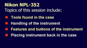 Total Station 6 - Nikon NPL 352: Introduction by Adam Hamm, P.E., and Michael Baker, P.E.