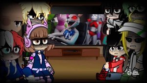 MHA (+Manga deku) reacts to FRENZY/FNAF song