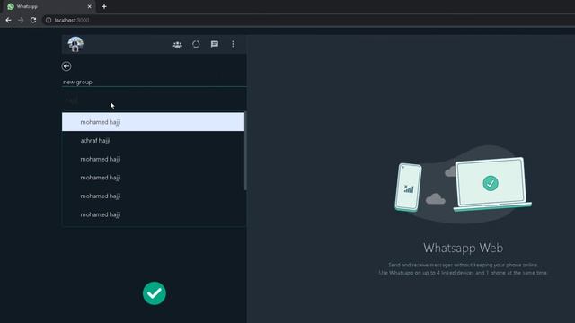 Build WhatsApp clone with video calls React js Mern stack socket io 2023