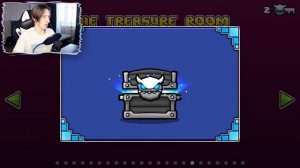 Открытие сундука на 200 ключей в игре Geometry Dash С ПУСЕЙ