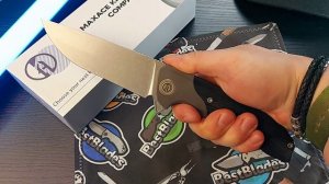 Складной нож Maxace Goliath 2 0, рукоять титан G 10, сталь Bohler K110 MGL401
