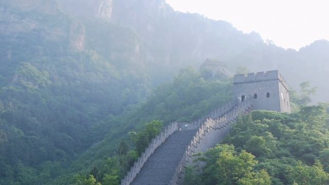 The Great Wall of China in 4K- Scenic video смотреть онлайн