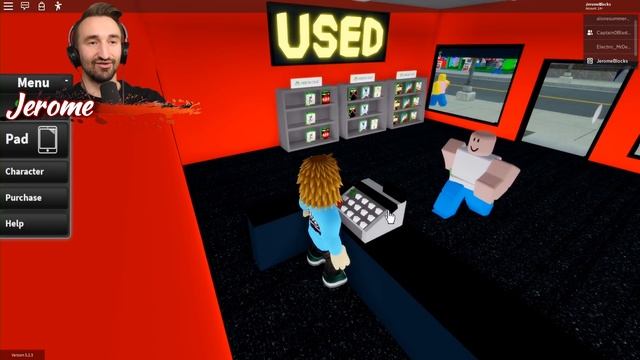 We Opened Up A Video Game Store - Roblox Gamestore Tycoon | JeromeASF Roblox смотреть онлайн