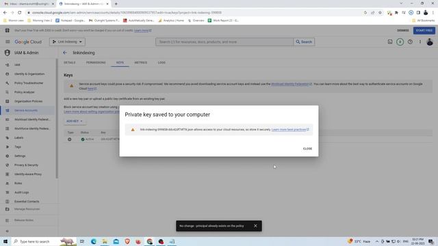 Index 1000 URLs using Free Google Indexing API | Google Developer Console & Python