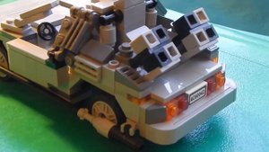 LEGO самоделка( The DeLorean Time Machine) НАЗАД В БУДУЩЕЕ...