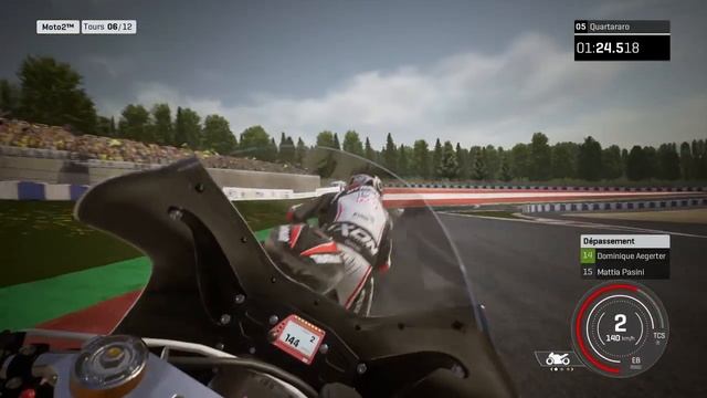 MotoGP™18 Red Bull Ring Moto2 (vue casque) смотреть онлайн