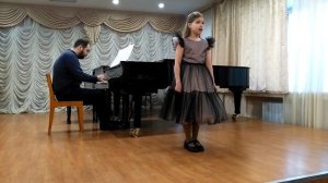 "Стрекотунья белобока" А. С. Пушкин, М. П. Мусоргский