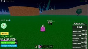 БЛОКС ФРУТС ОБЗОР на НОВЫЙ ФРУКТ ЛЮБОВЬ ? РОБЛОКС ВАН ПИС Blox Fruits LOVE v2 ??