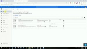 How to create IAM  user permission and service account in google cloud platform