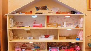 сделать детский домик для кукол своими руками