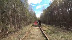 По железке вокруг Твери, обманываем сигнализацию.