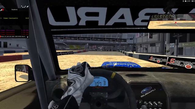 Assetto Corsa : WRC Subaru S12 - RX Shibuya 1:08 смотреть онлайн