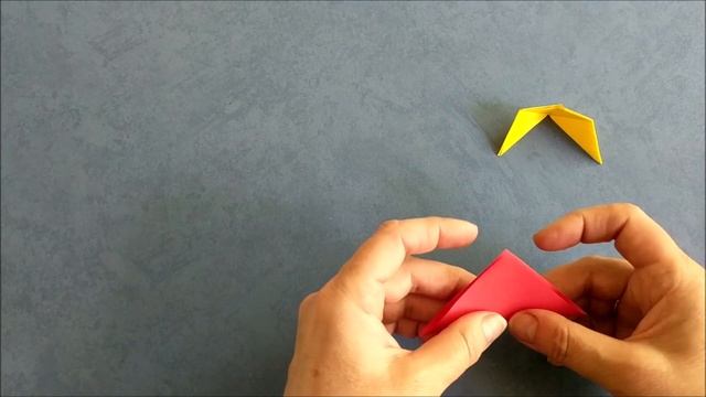 Сороконожка из бумаги. Насекомые оригами. Paper insects millipede. Origami toy