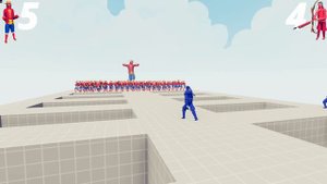 100x LUFFY + 1x GIANT vs 3x EVERY GOD - Totally Accurate Battle Simulator TABS