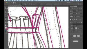 ИНСТРУМЕНТ Pen Tool (Перо) В ADOBE ILLUSTRATOR | Рисуем технический эскиз жакета
